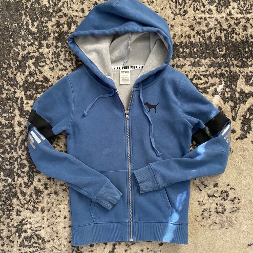XS Fleece VS Pink hoodie